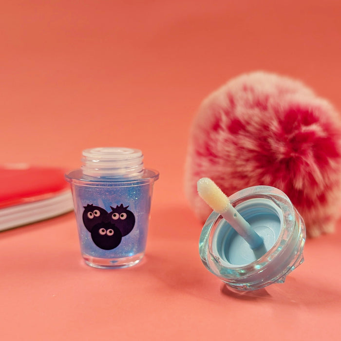 Set of 2 Sparkly Scented Lip Glosses