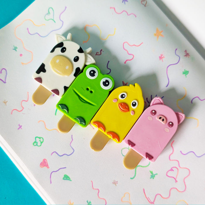 Animal Lolly Erasers