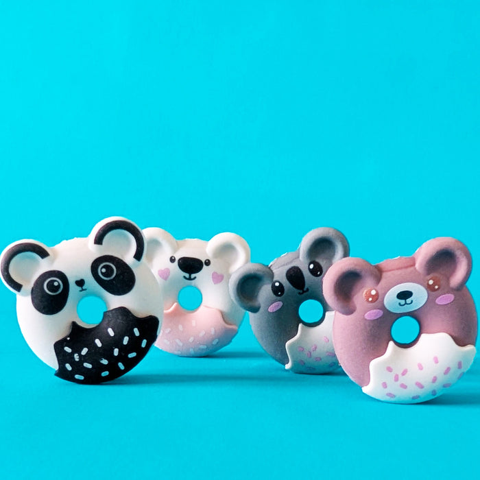 Doughnut Bear Erasers
