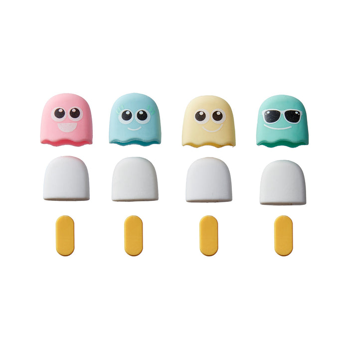 Set of 4 Ice Lolly Erasers