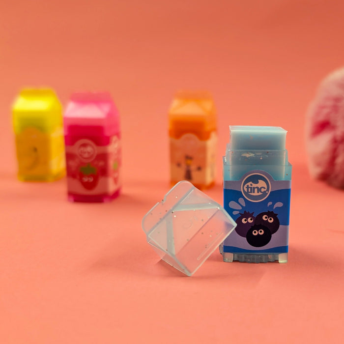 Set Of 4 Mini Milk Scented Lip Balms