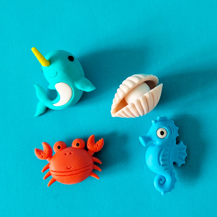 Sealife Eraser Collection