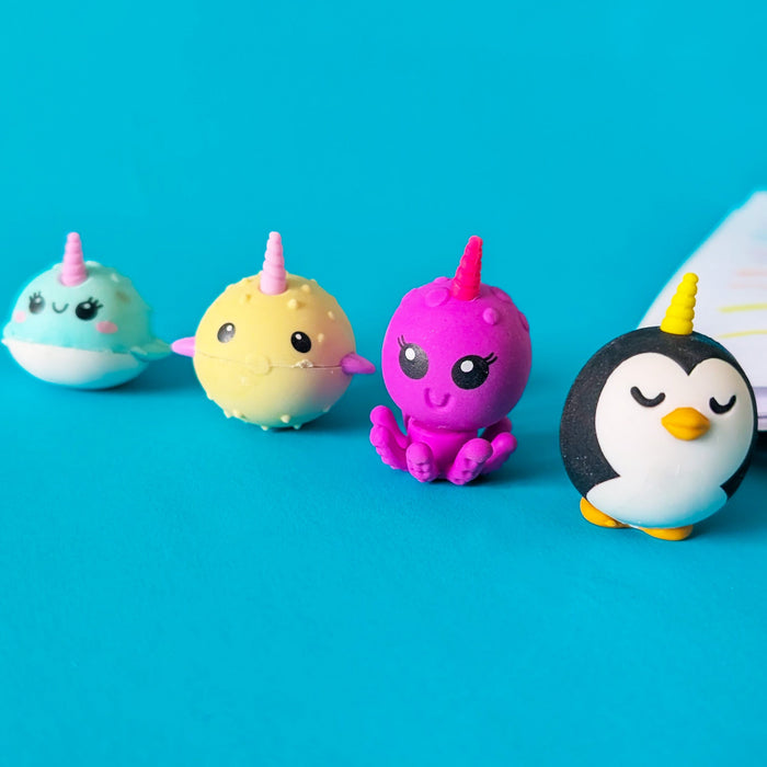 Unicorn Sea Animal Erasers