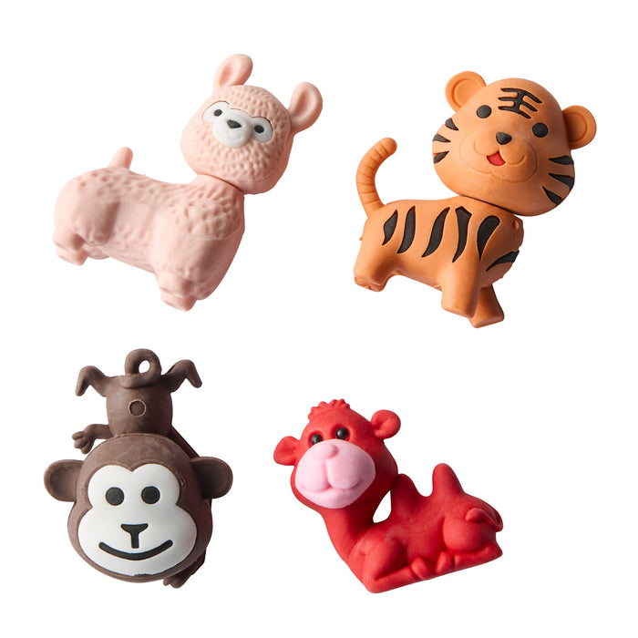 Wild Animal Eraser Collection