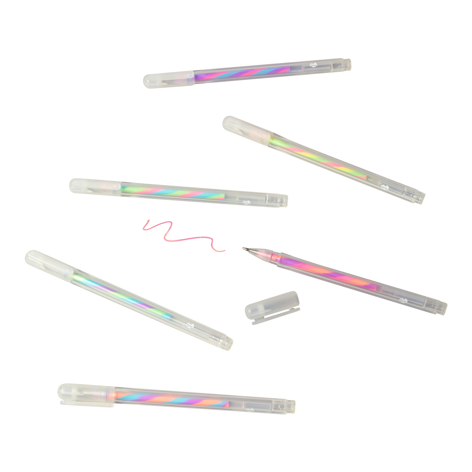 Set of 6 Tutti Frutti Gel Pens