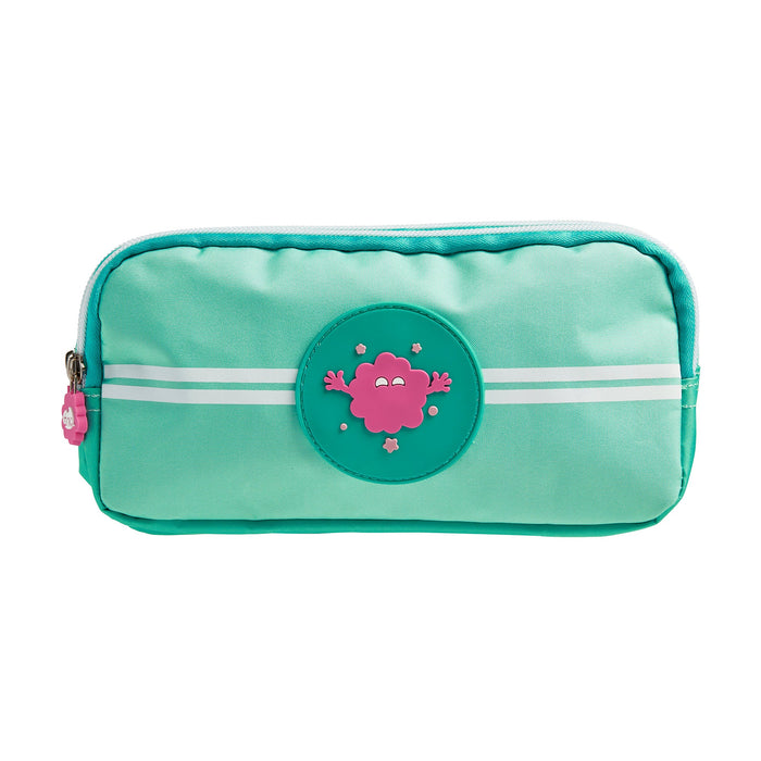 Mintees Triple Zip Pencil Case