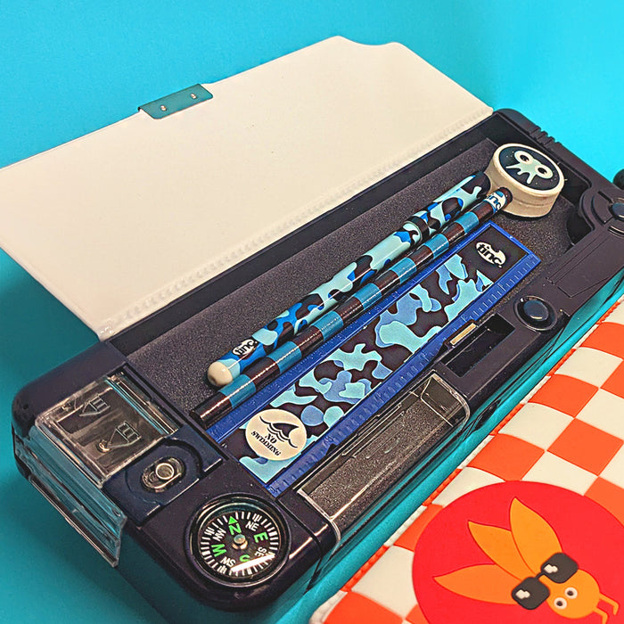 Tonkin Filled Compartment Pencil Case