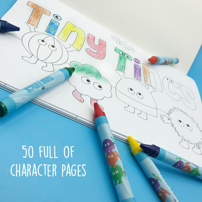 Kids Colouring Book Pages | Children's Colouring | Tinc