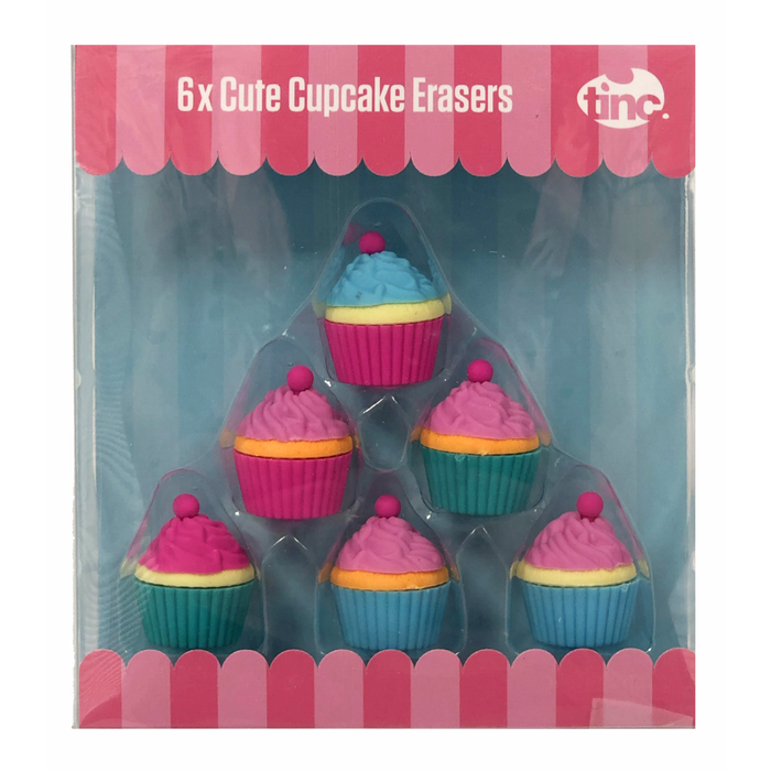 Cupcake Erasers - Tinc