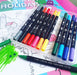 Tinc Duo Tipped Fineliner and Felt Tips Pens for Kids