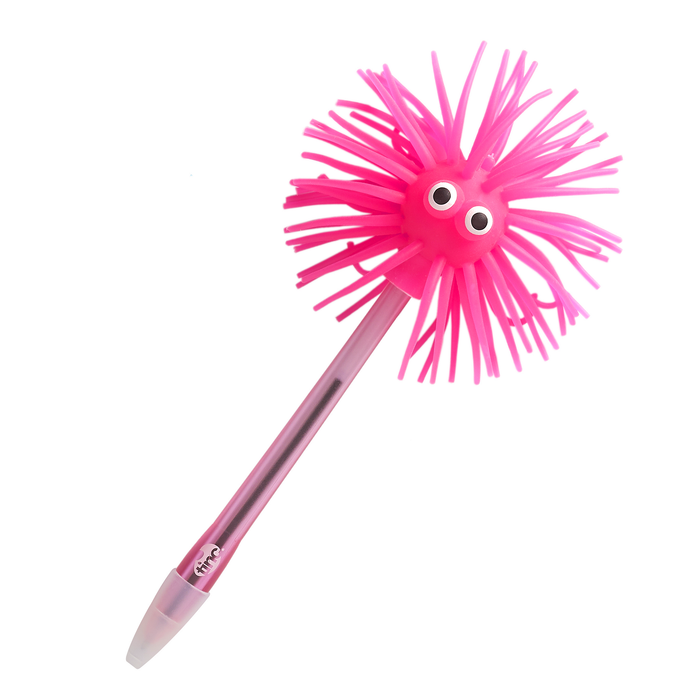 Fuzzy Guy Pen - Pink