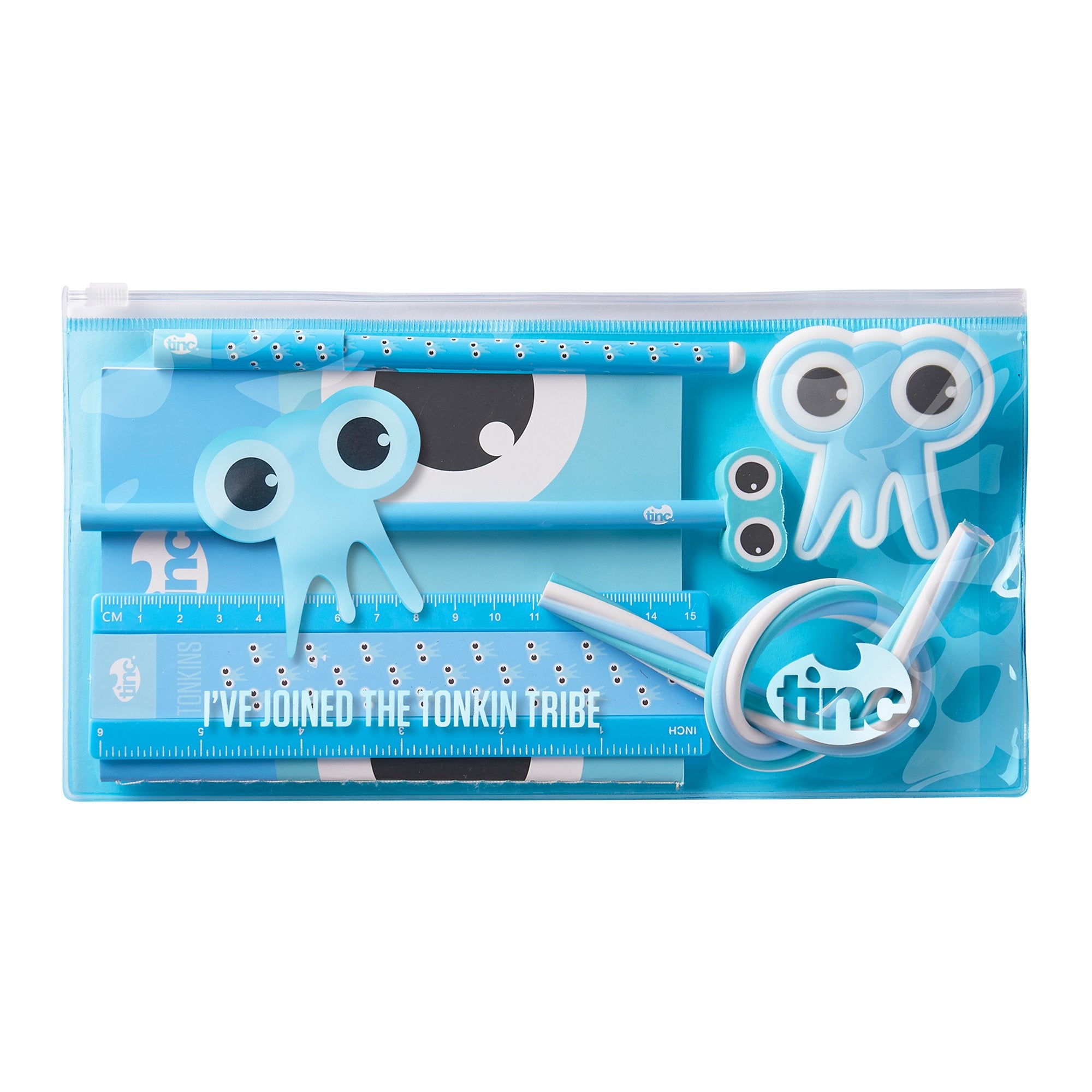 Blue Tribal Stationery Pack