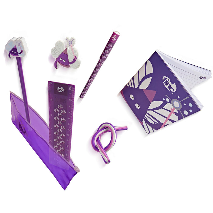 Purple Tribal Stationery Pack