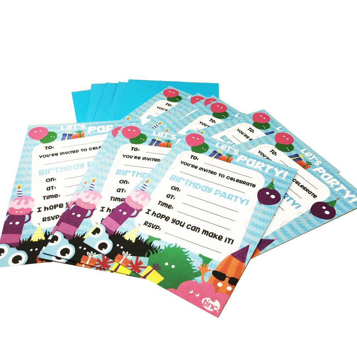 Party Invites (Pack of 10) - Tinc