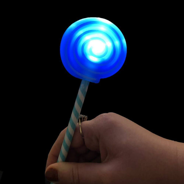 Light Up Lollipop Pen - Blue — Tinc