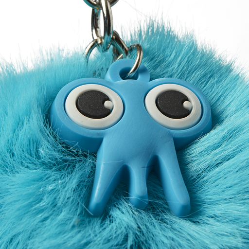 Blue Pom-Pom Keyring - Tinc