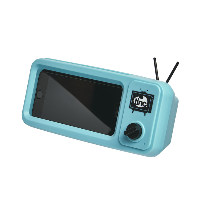 Retro mini discount tv console