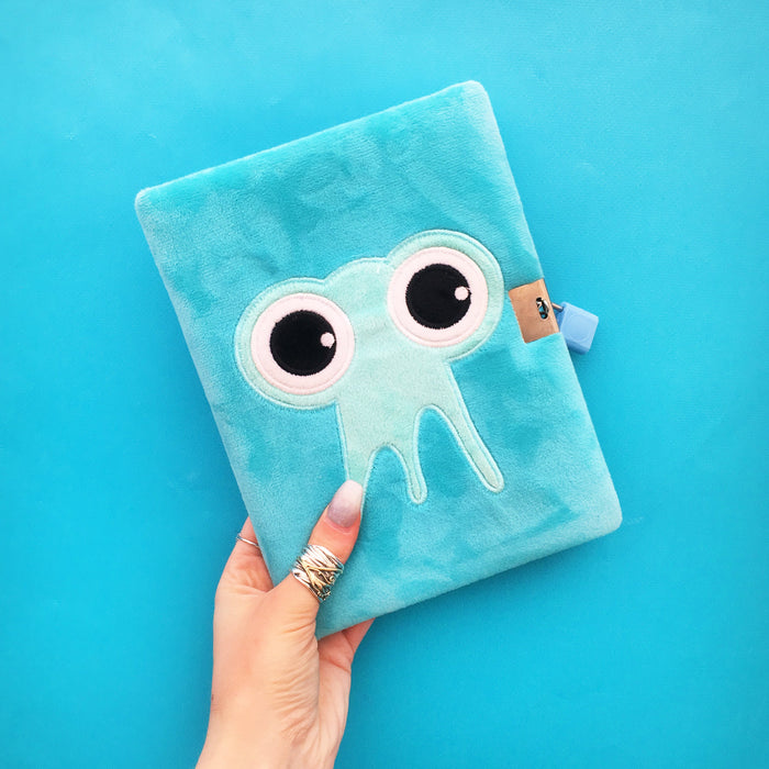 A5 Blue Snuggly Lockable Journal