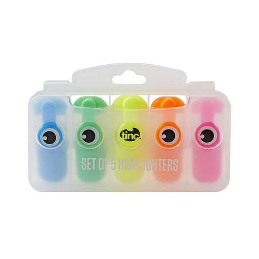 Set of 5 Mini Highlighters - Tinc