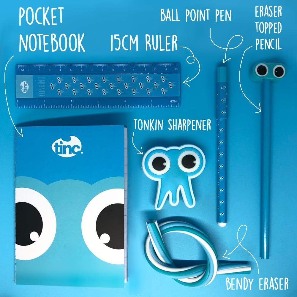 Blue Tribal Stationery Pack - Tinc