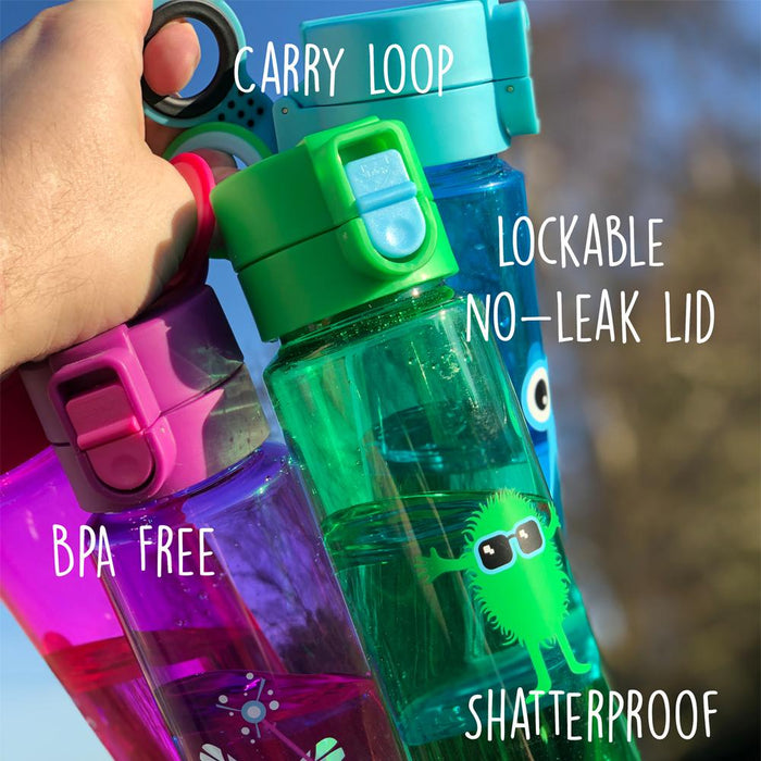 Green Flip and Clip Water Bottle - Tinc